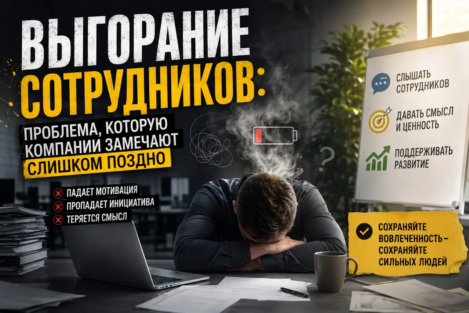 🔥 Почему лучшие сотрудники внезапно увольняются | Сетка — социальная сеть от hh.ru