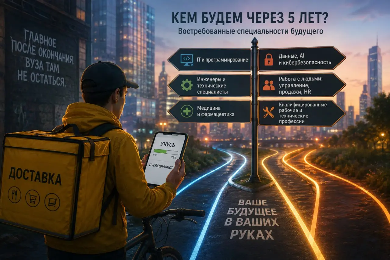 Каждый пятый курьер учится на айтишника. А кем он будет работать через пять лет? ч | Сетка — социальная сеть от hh.ru
