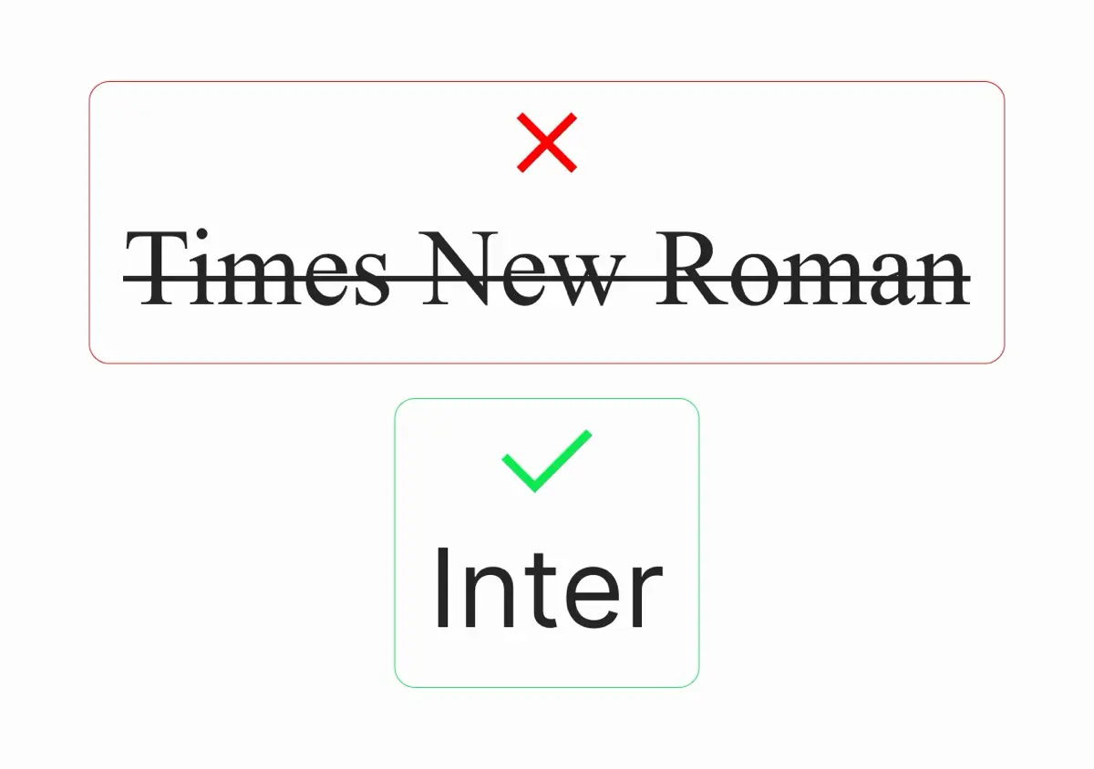 Боль разработчика: почему Times New Roman в 2026 году — это преступление | Сетка — социальная сеть от hh.ru