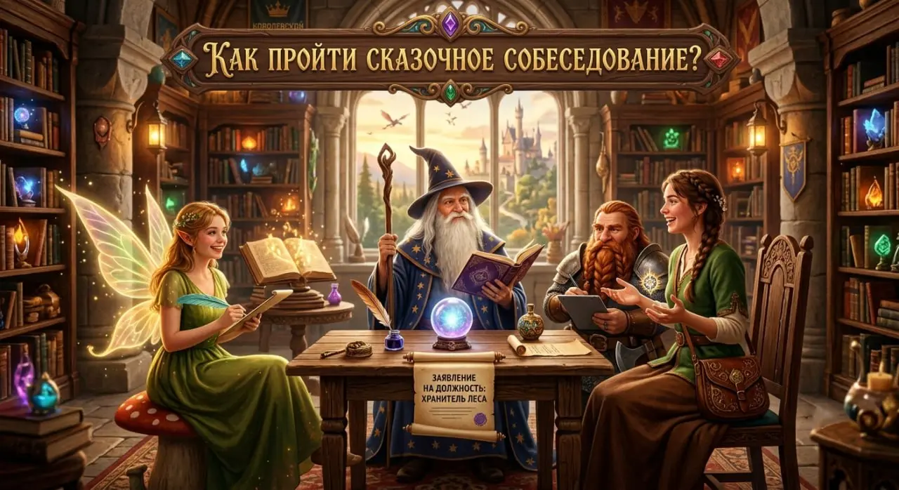 КАК ПРОЙТИ СКАЗОЧНОЕ СОБЕСЕДОВАНИЕНу раз уж мы с вами на этой неделе щи кушаем да сказки слушаем, то пришло время хитрости рекрутеров рассмотреть, да как их раскусить понять | Сетка — социальная сеть от hh.ru