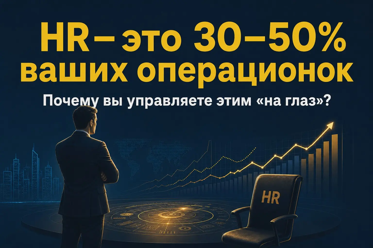 HR — это 30–50% ваших операционных расходов | Сетка — социальная сеть от hh.ru