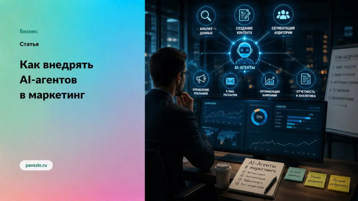 Как внедрять AI-агентов в маркетинг | Сетка — социальная сеть от hh.ru