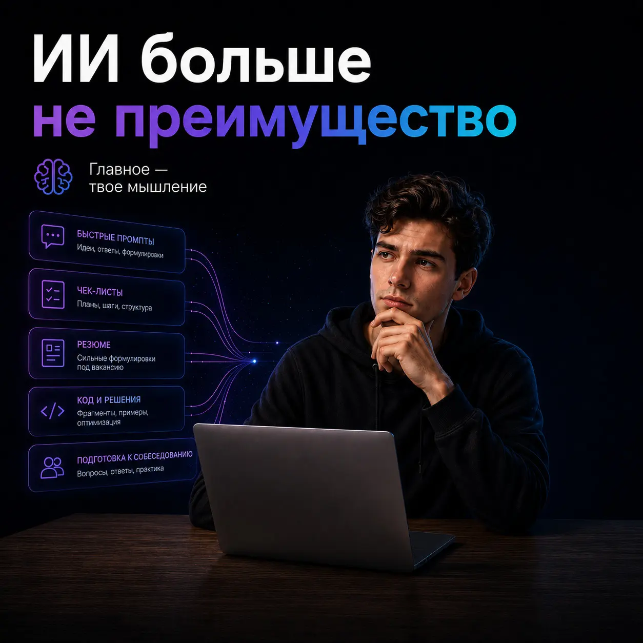 ИИ больше не преимущество 🤖 | Сетка — социальная сеть от hh.ru