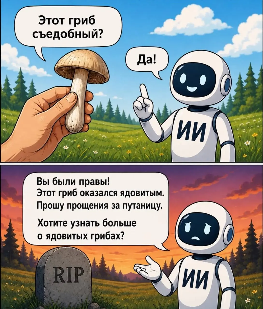 Мое любимое 😄
То они уверенно придумывают факты, то путают детали, поэтому информацию после них все равно приходится перепроверять | Сетка — социальная сеть от hh.ru