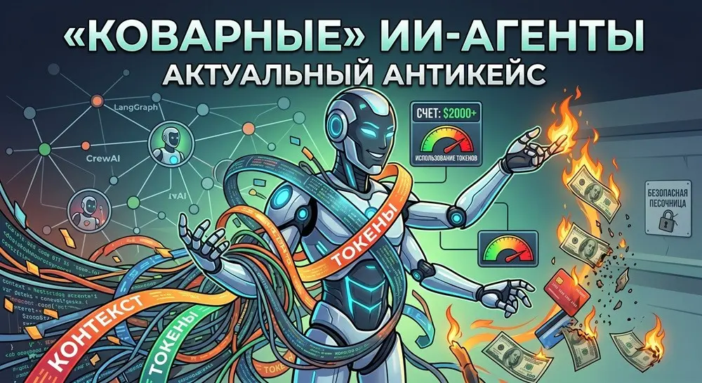 «Коварные» ИИ-агенты. Актуальный антикейс | Сетка — социальная сеть от hh.ru