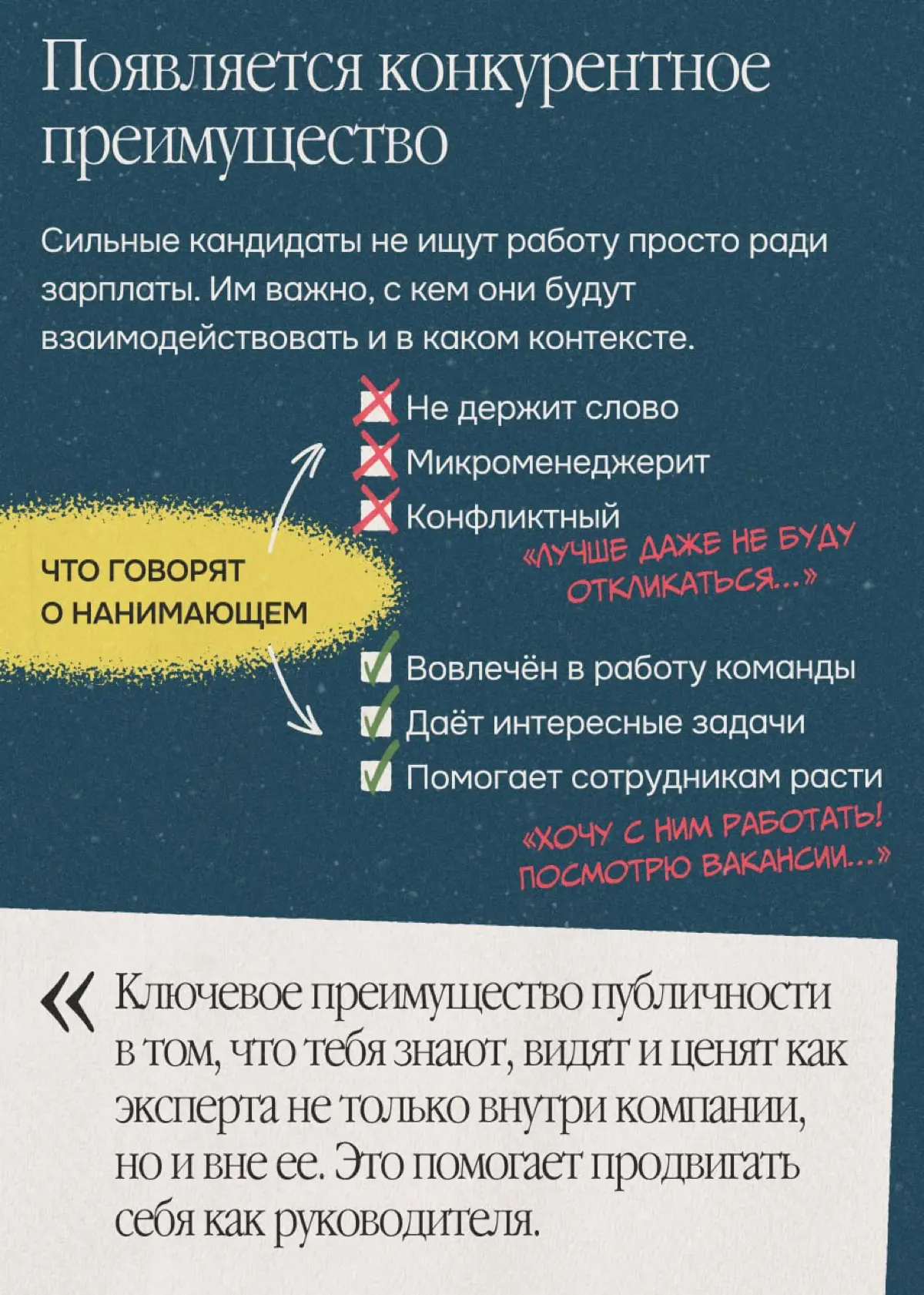 Сильных сотрудников манит сильный личный бренд | Сетка — социальная сеть от hh.ru