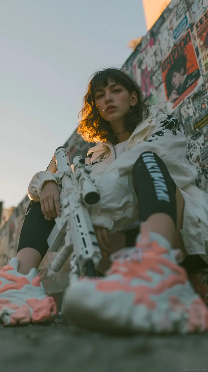 Tactical Drip: когда стиль убивает ⚡️👟
Массивные кроссы, объемные куртки, граффити-стены и футуристичный арсенал. Настоящая эстетика опасных улиц будущего | Сетка — социальная сеть от hh.ru