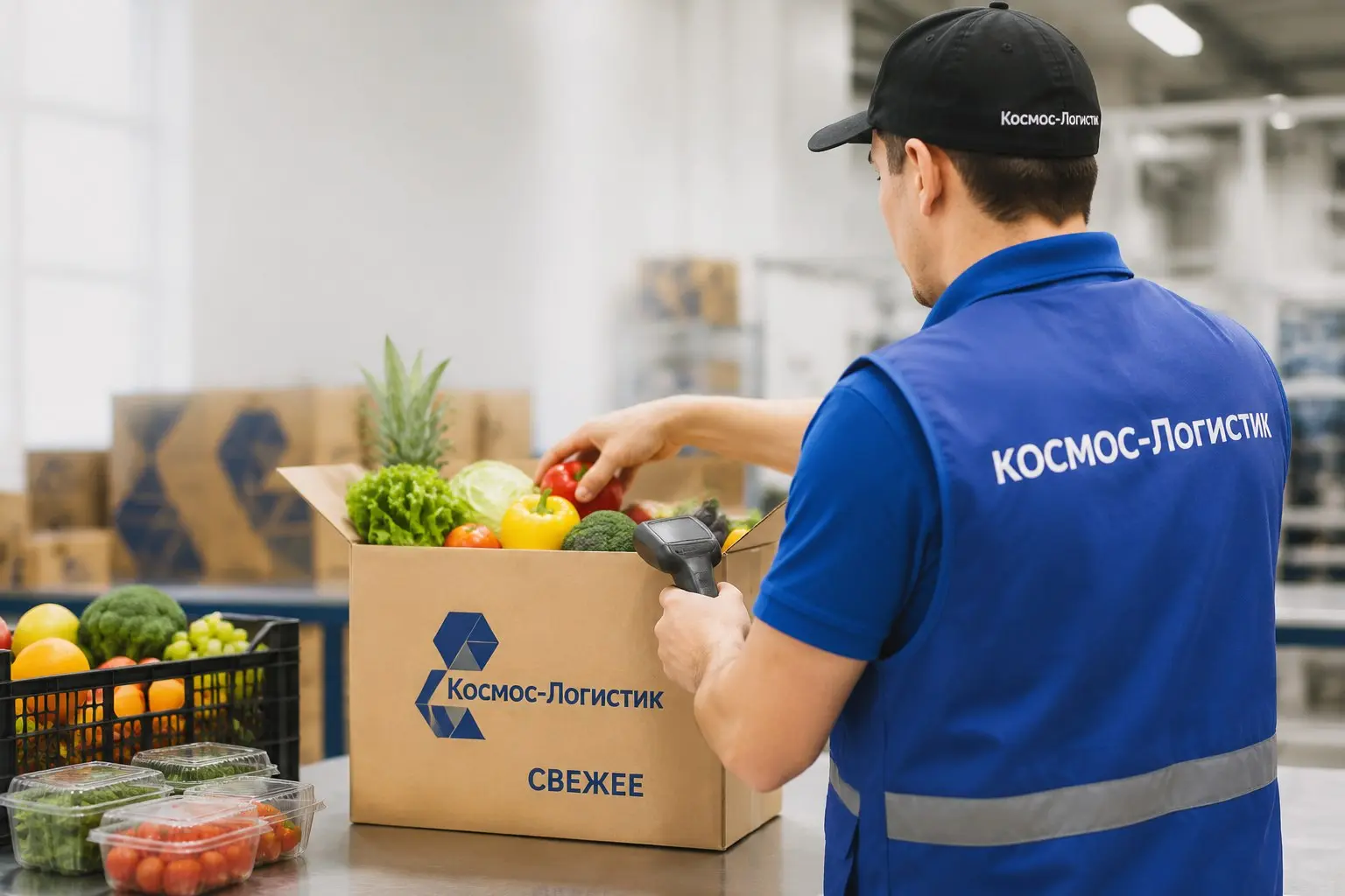 Как организована доставка свежих продуктов? В новой статье разбираем ключевые особенности складской обработки в e-grocery: температурные зоны, скорость сборки и технологии автоматизации | Сетка — социальная сеть от hh.ru