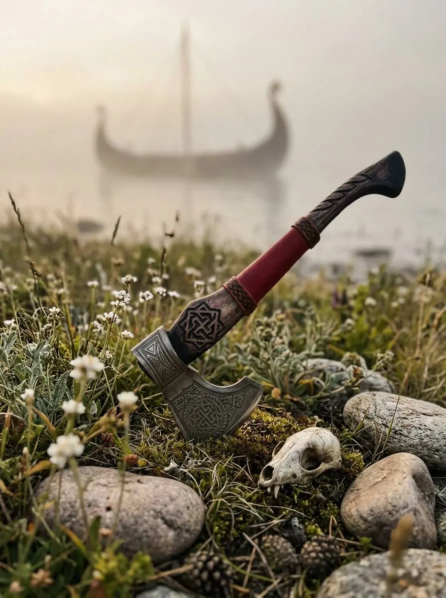 «Валькирия» - это топор, где древняя ярость скандинавов встречается с гармонией улетающих в небо дев-воительниц | Сетка — социальная сеть от hh.ru