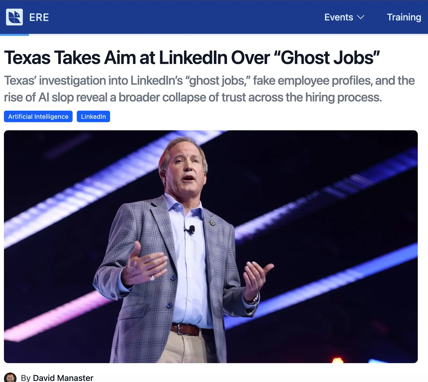 Власти Техаса взялись за LinkedIn из-за «фиктивных вакансий», а рынок найма тем временем трещит по швам из-за тотального недоверия | Сетка — социальная сеть от hh.ru
