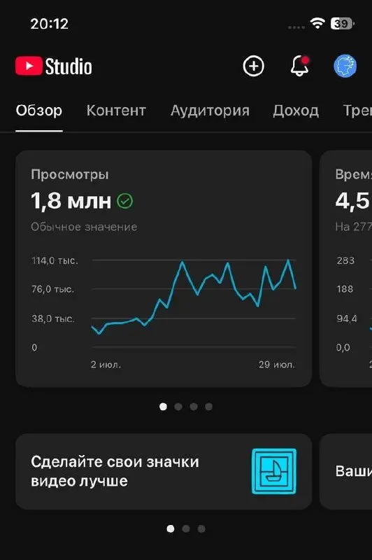 📌Как получать от 1 млн органических просмотров в соцсетях каждый месяц с нулевым бюджетом?
Это мои охваты за последний месяц: 1 млн в TikTok и 2 млн на YouTube | Сетка — социальная сеть от hh.ru