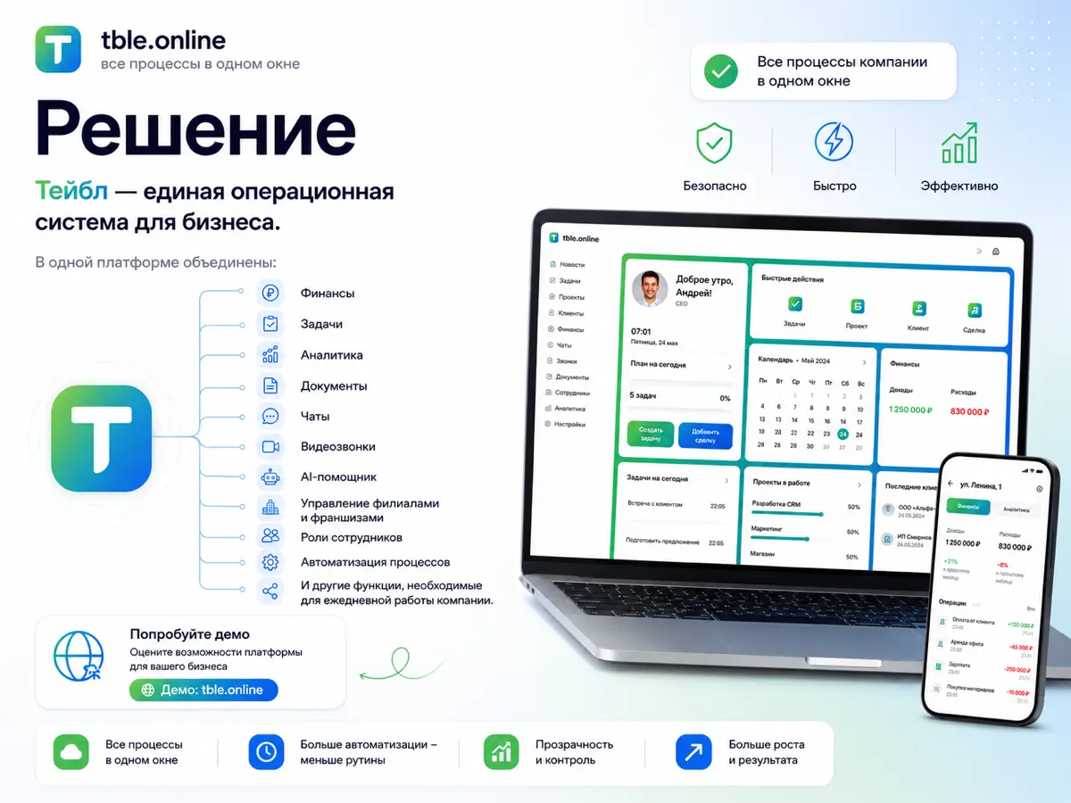 Решение от Тейбл | Сетка — социальная сеть от hh.ru