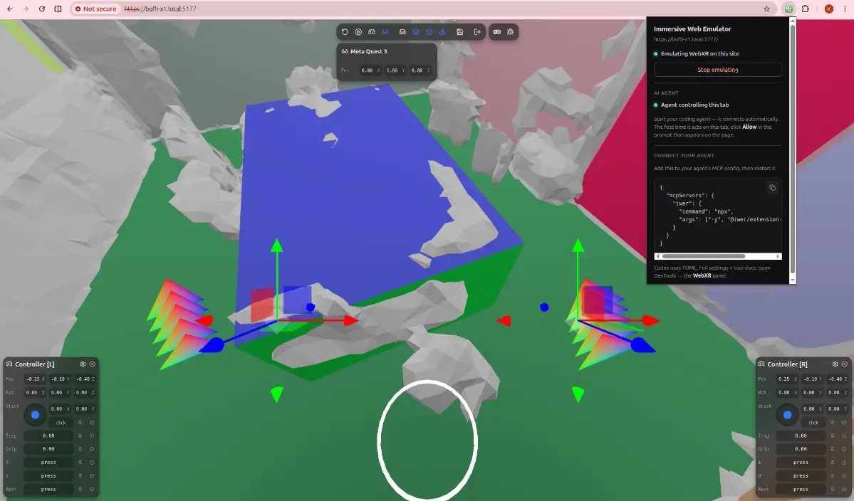 WebGPU + WebXR в Oculus Quest 3 | Сетка — социальная сеть от hh.ru