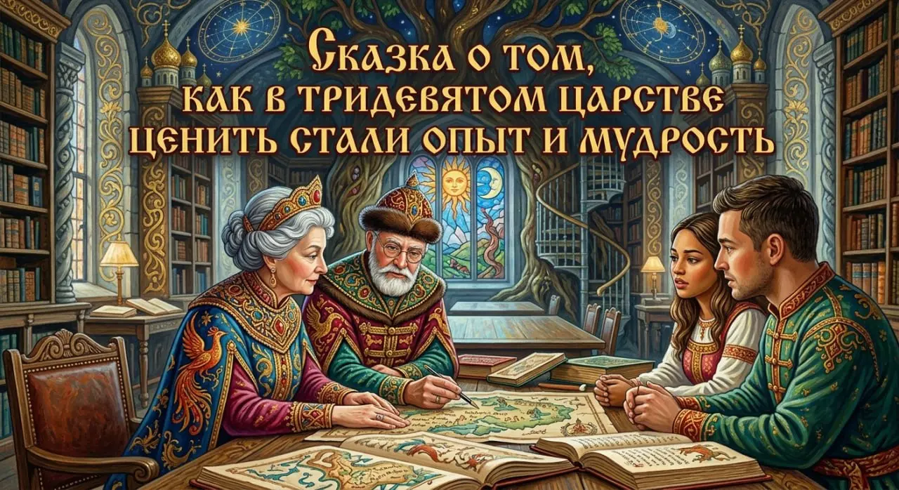 СКАЗ О ТОМ, КАК В ТРИДЕВЯТОМ ЦАРСТВЕ ЦЕНИТЬ СТАЛИ ОПЫТ И МУДРОСТЬА закончим мы эту сказочную неделю последним моим сказом, который что ни сказ то быль. Как же без новостей то? А дело было так | Сетка — социальная сеть от hh.ru
