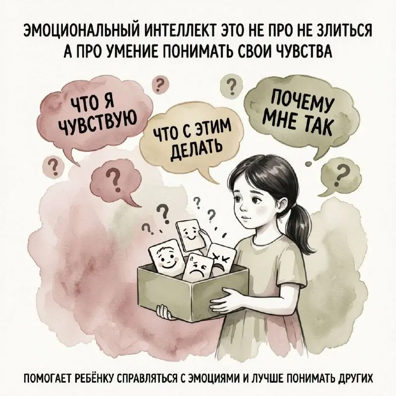 🌸 Эмоциональный интеллект у ребёнка: зачем он нужен и как его развивать 🌸
Что такое эмоциональный интеллект (ЭИ)? Это не про «быть добрым» и не про «не злиться» | Сетка — социальная сеть от hh.ru