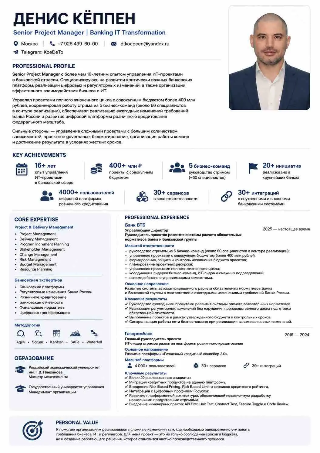 Network member avatar