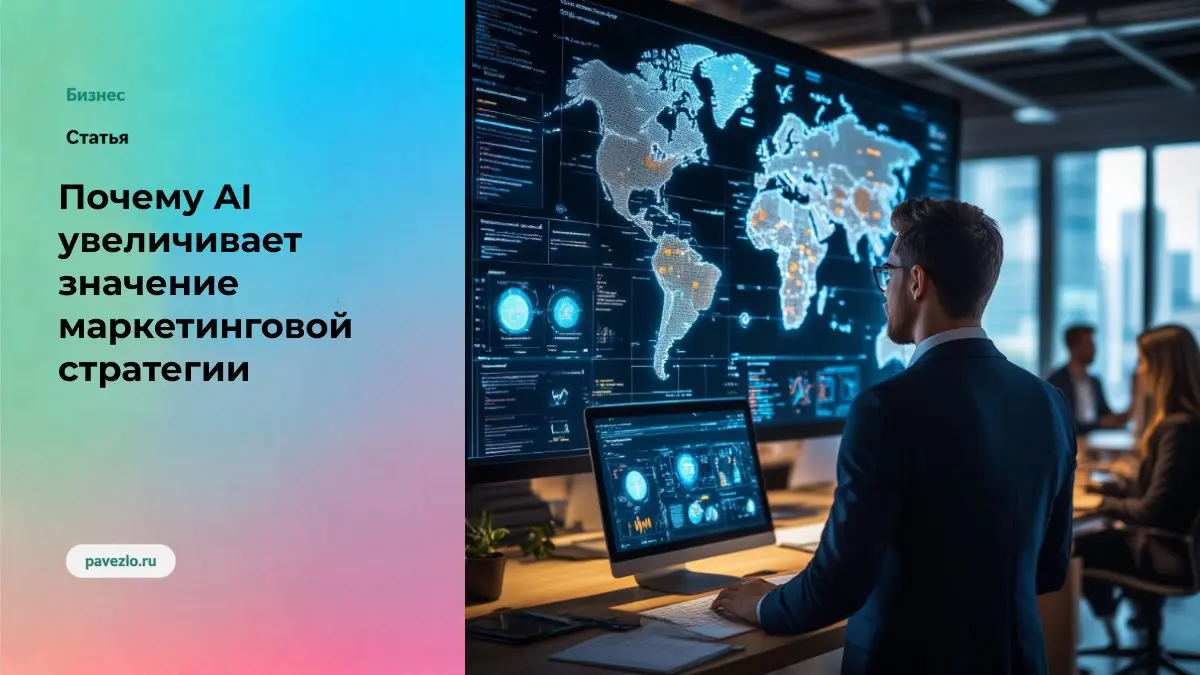 Почему AI увеличивает значение маркетинговой стратегии | Сетка — социальная сеть от hh.ru