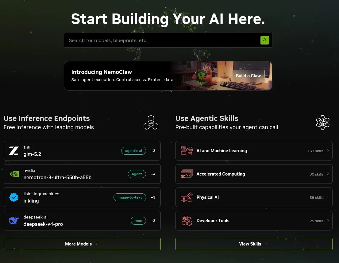 https://build.nvidia.com/ - бесплатные ИИ, но там есть ограничение по запросам. Сам не юзал еще, номер нужен не РФ И РБ. Может кто-то юзал ? | Сетка — социальная сеть от hh.ru