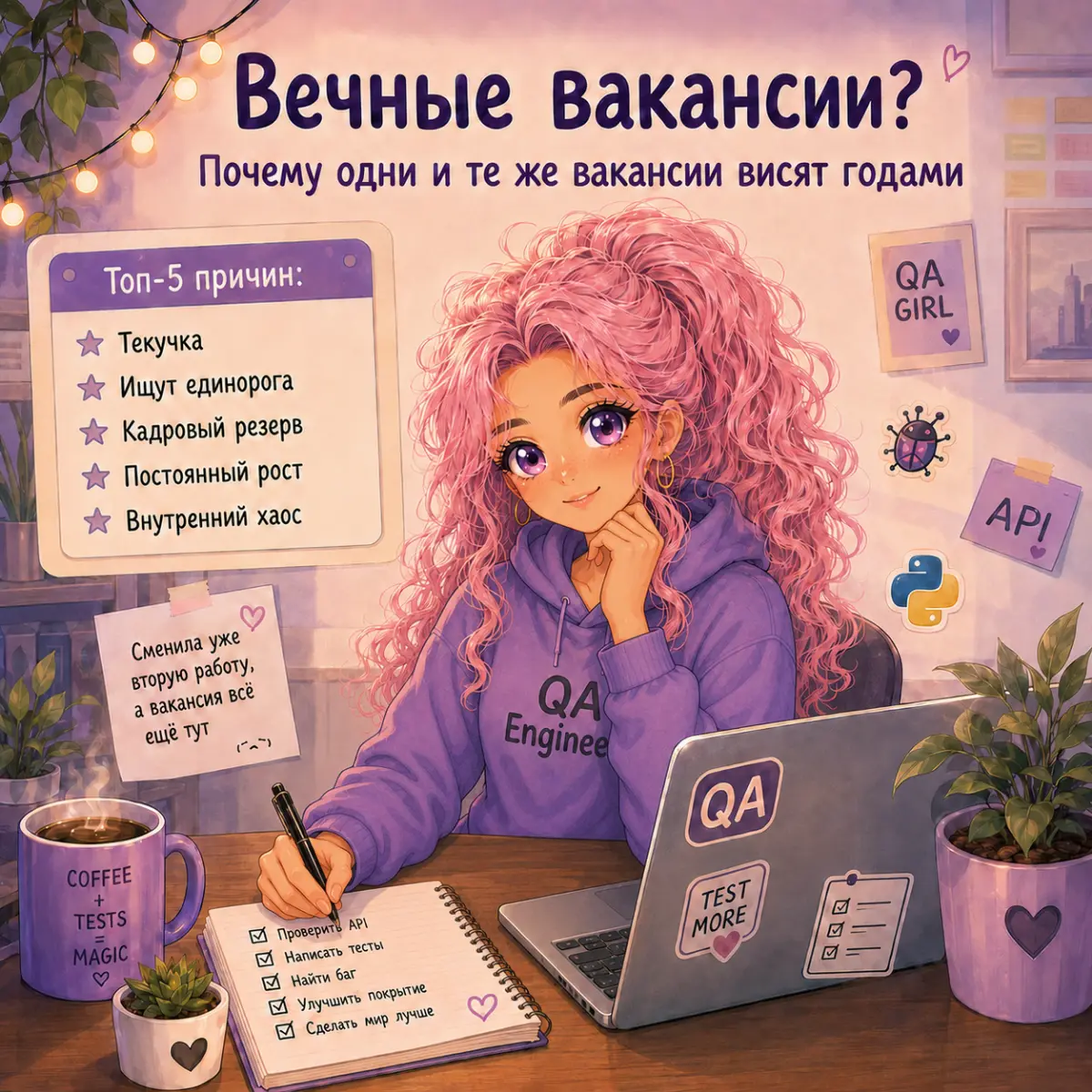 «Вечные вакансии»♾️ | Сетка — социальная сеть от hh.ru