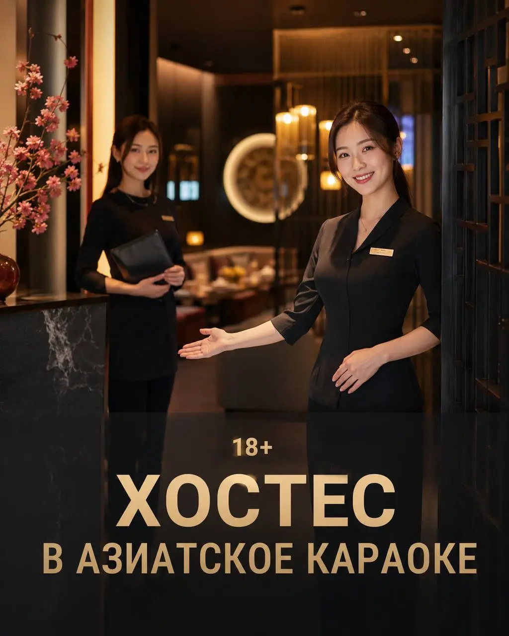 ХОСТЕС
От 5 000₽/смена + чаевые
Азиатский караоке
• Москва, м | Сетка — социальная сеть от hh.ru