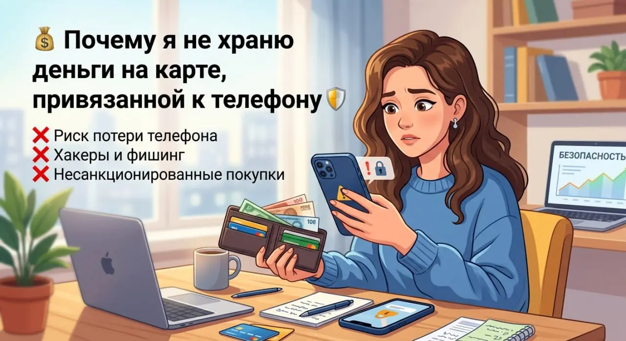 💰 «Почему я не храню деньги на карте, привязанной к телефону»
Я расскажу вам историю.
💬 Мой друг потерял телефон в метро.
Обычная ситуация: ехал в час пик, выходил, телефон выпал из кармана | Сетка — социальная сеть от hh.ru