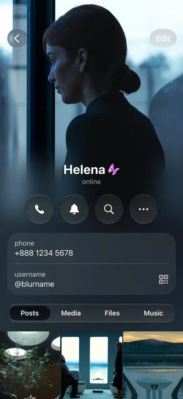 Скоро Telegram добавит жидкое стекло в дизайн профилей, выглядит красиво
В этом посте были ссылки, но мы их удалили по правилам Сетки | Сетка — социальная сеть от hh.ru
