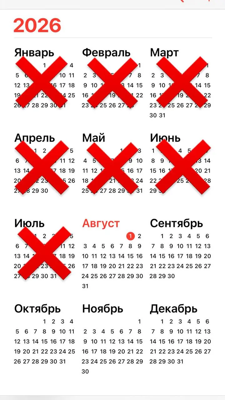 ИЮЛЬ 2026 года, пока! )👋🏽
7/12 месяцев года пролетело 🏎️🤯
Команда, поздравляю вас с завершением месяца и с началом нового периода - АВГУСТ!🔥
Поздравляю всех, кто в этом месяце открыл новые ступени, пр... | Сетка — социальная сеть от hh.ru