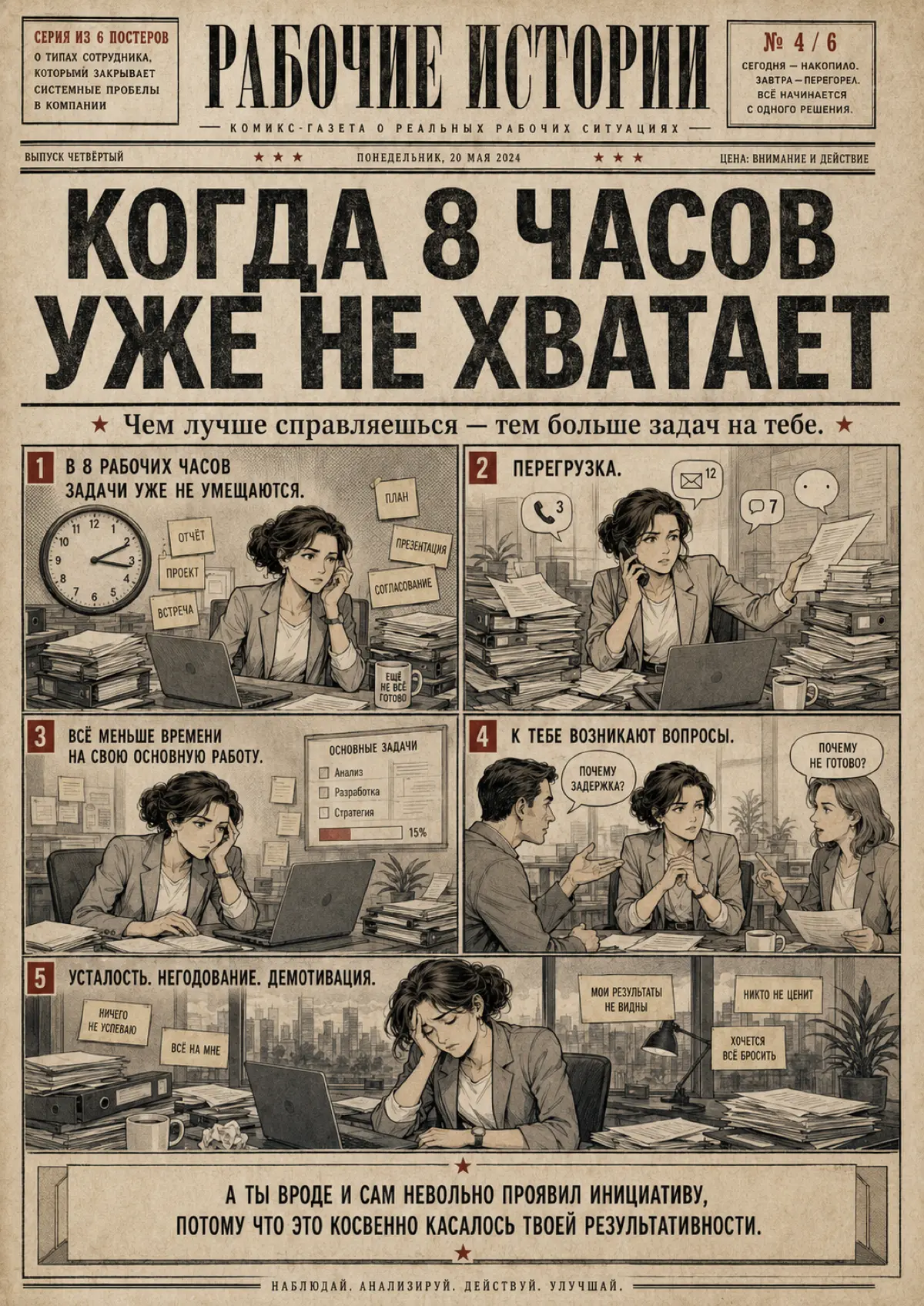 Сотрудник, на котором все держится: как обернуть в пользу | Сетка — социальная сеть от hh.ru
