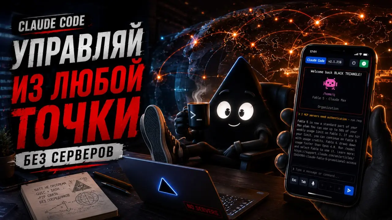 claude-bridge
Это инструмент, позволяющий зеркалировать и управлять сессиями Claude Code со смартфона без использования облачных сервисов или сторонних серверов | Сетка — социальная сеть от hh.ru