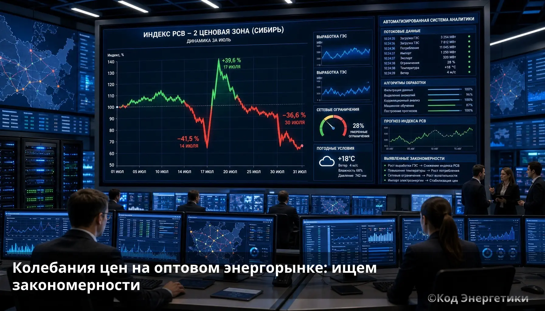 Колебания цен на оптовом энергорынке: ищем закономерности | Сетка — социальная сеть от hh.ru