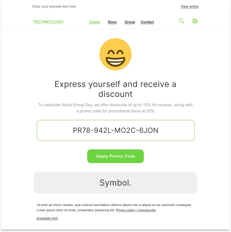 Email designs in Figma | Сетка — социальная сеть от hh.ru