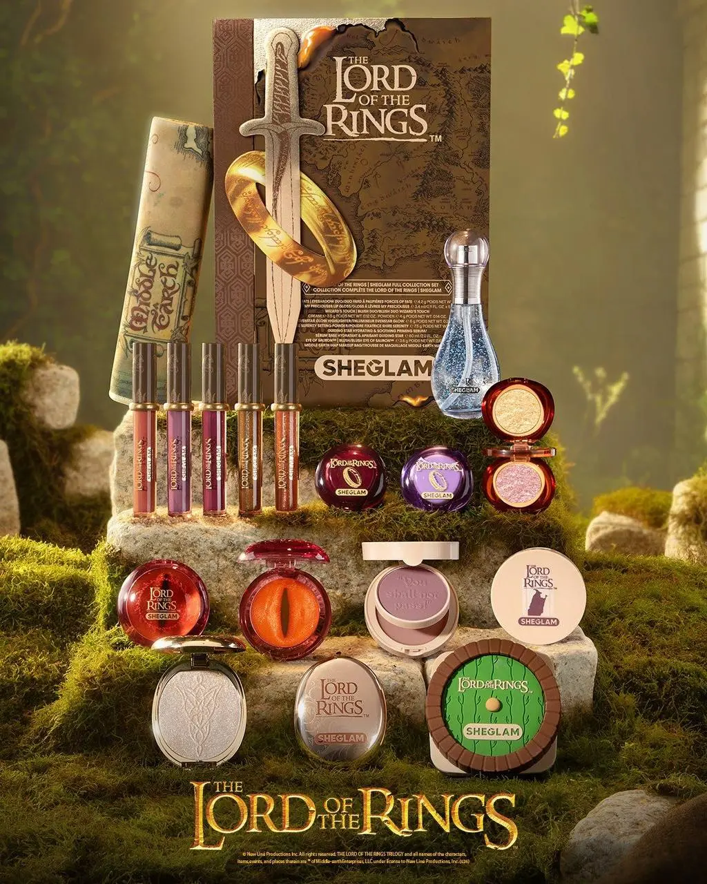 Коллекцию косметики по Lord of the Rings выпустил Sheglam. В дропе есть мнооого хайлайтеров, блеск для губ, шиммер для тела и самое важное — тени-желе с оком Саурона 😳 | Сетка — социальная сеть от hh.ru