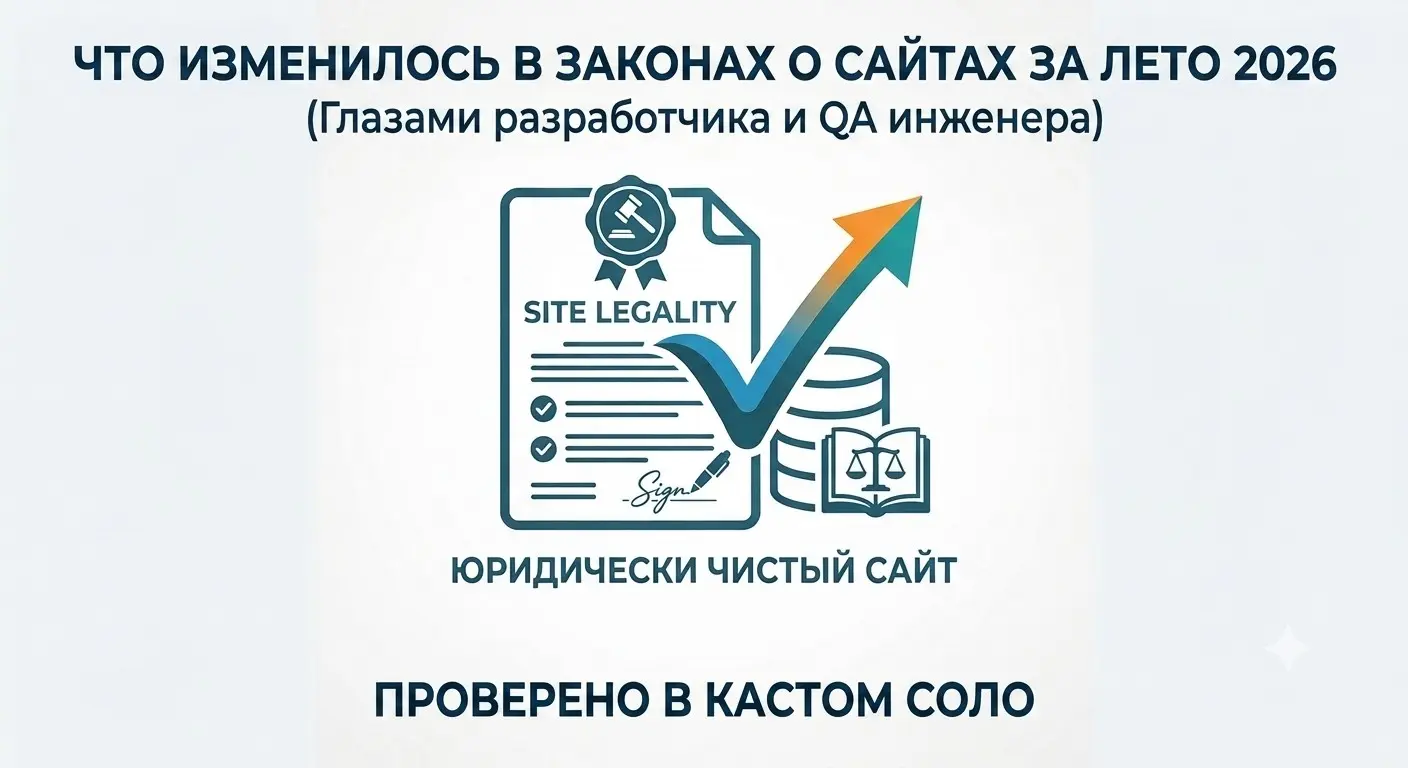 Что изменилось в законах о сайтах за лето 2026 | Сетка — социальная сеть от hh.ru