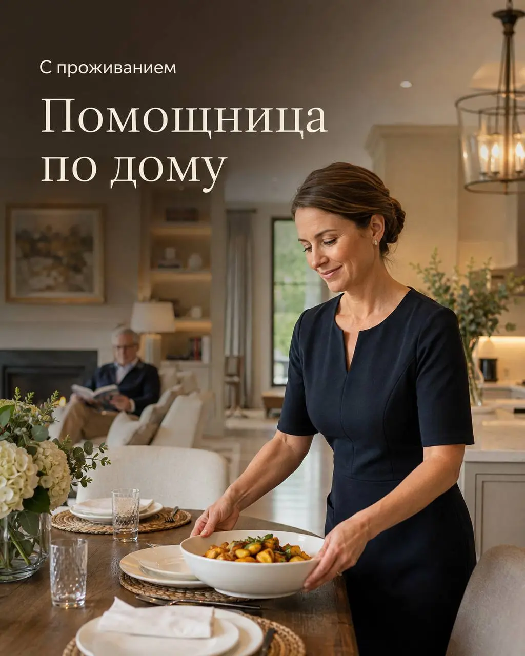 ПОМОЩНИЦА ПО ДОМУ С ПРОЖИВАНИЕМ
От 4 000₽/смена (первый месяц, а дальше больше)
Прямой работодатель
• Москва
• Клининг и бытовые услуги
• +79163053139
Полное описание вакансии размещено в Телеграм и М... | Сетка — социальная сеть от hh.ru