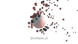 Spheres — сфера с притяжением мелких частиц. Реализована с помощью СSS и JavaScript
https://codepen.io/soju22/pen/MWyorNd | Сетка — социальная сеть от hh.ru