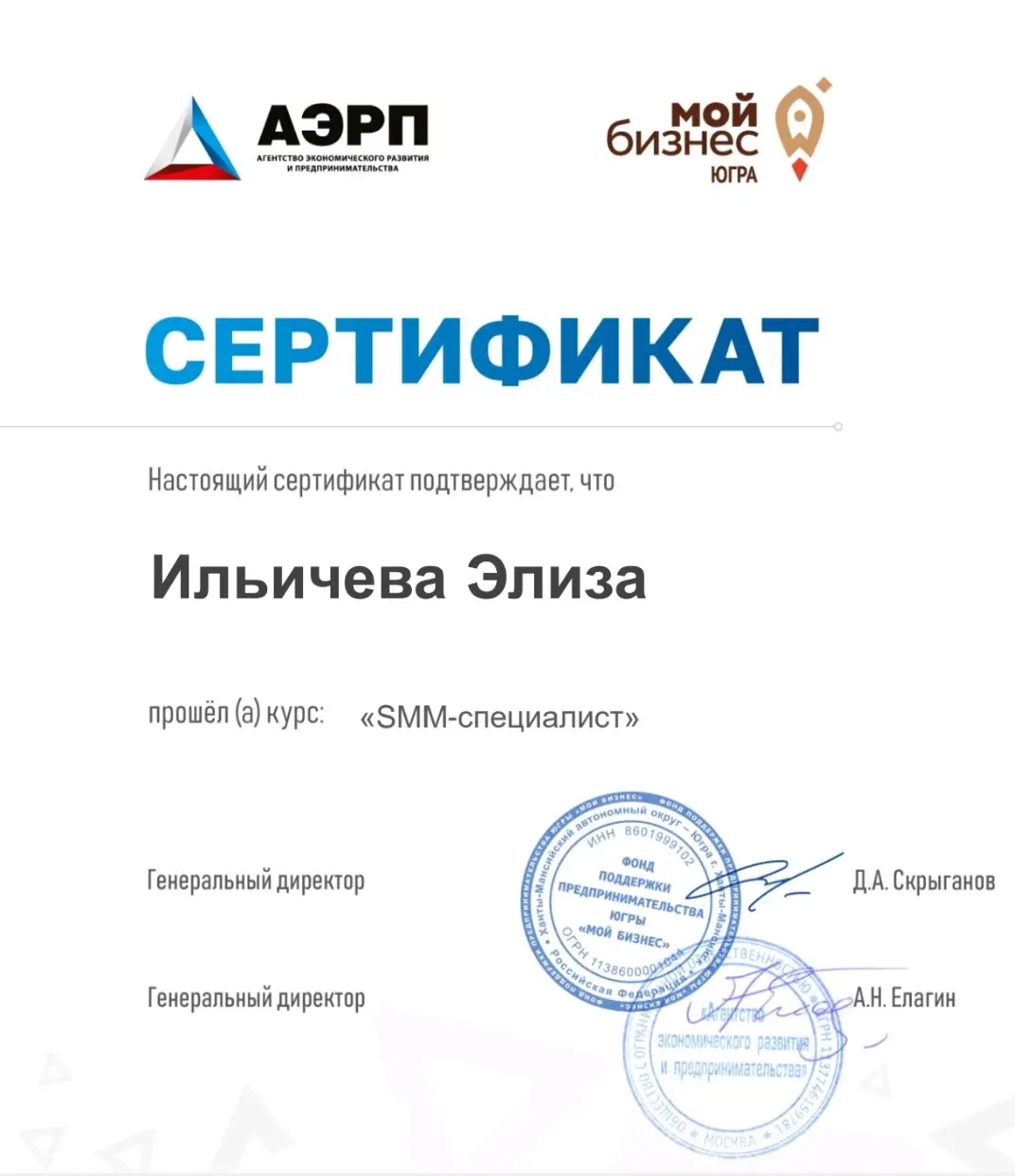 Network member avatar