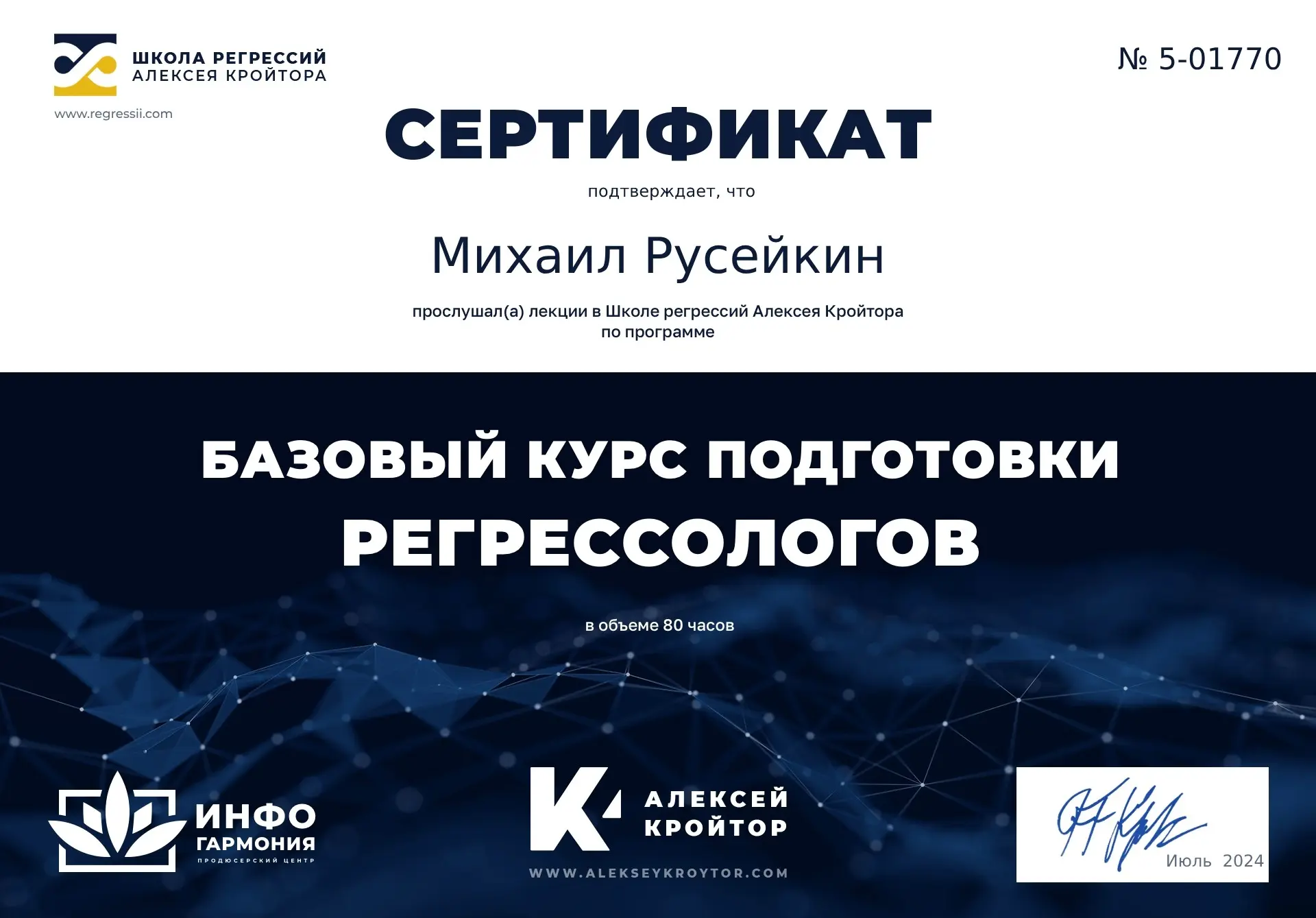 Network member avatar