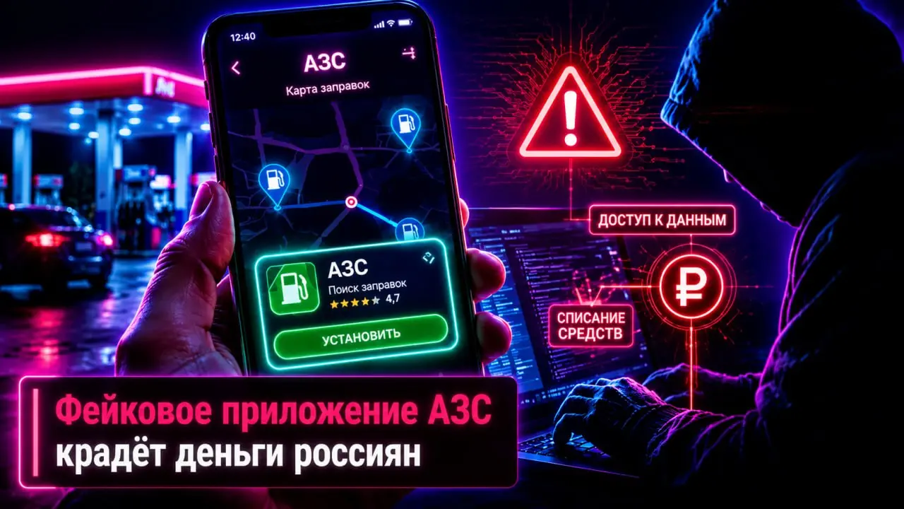 Злоумышленники запустили новую мошенническую схему — они распространяют поддельное приложение, имитирующее сервис с картой автозаправочных станций | Сетка — социальная сеть от hh.ru