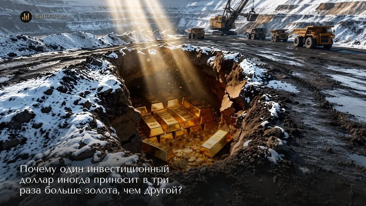 Почему один инвестиционный доллар приносит больше золота | Сетка — социальная сеть от hh.ru