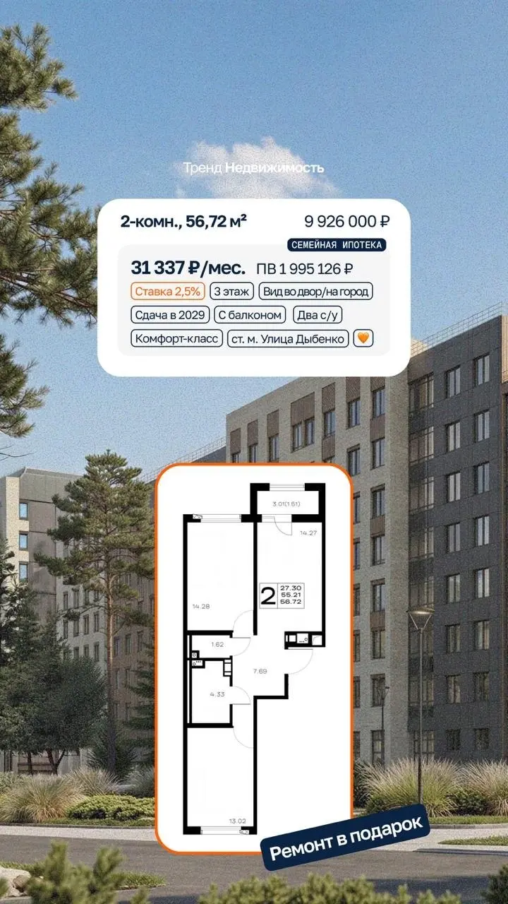 Краснодарский десант в Ленобласти: зачем застройщик продает метры дешевле рынка?
Продолжаем искать для вас аномально выгодные предложения | Сетка — социальная сеть от hh.ru