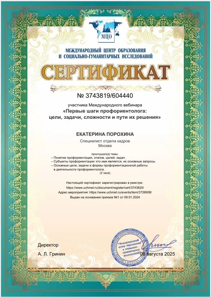 Network member avatar