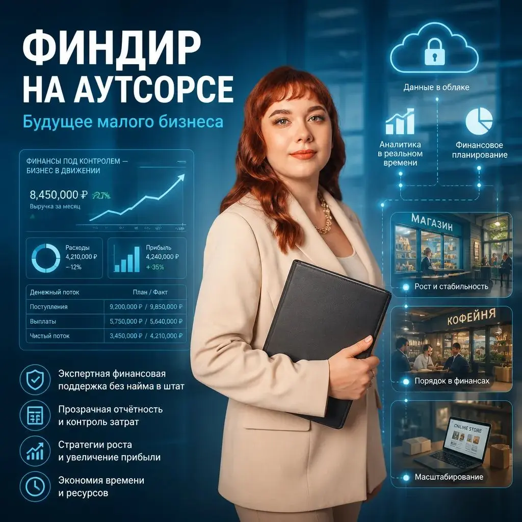 Финдир на аутсорсе:почему это будущее малого бизнеса | Сетка — социальная сеть от hh.ru