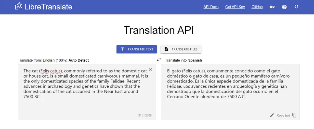 LibreTranslate — бесплатный и открытый API машинного перевода. Самостоятельный хостинг, возможность работы офлайн и простая настройка | Сетка — социальная сеть от hh.ru
