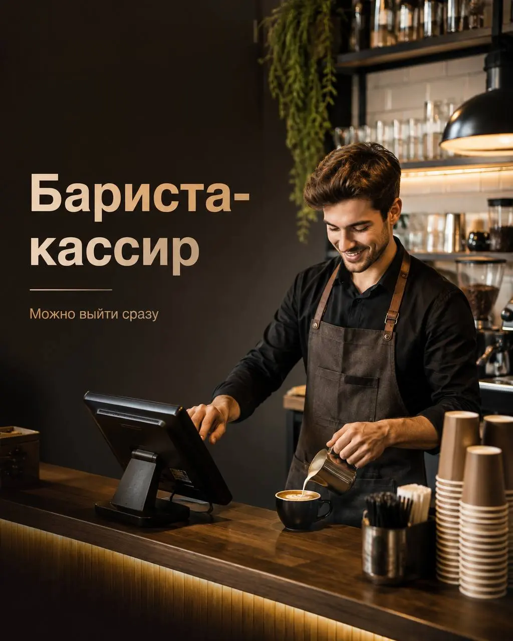 БАРИСТА-КАССИР
От 4 500₽/смена
Прямой работодатель
• Москва, м. Комсомольская, Большая Спасская 8ст1а
• Рестораны/Кафе
• +79880078675
Полное описание вакансии размещено в Телеграм и Макс | Сетка — социальная сеть от hh.ru