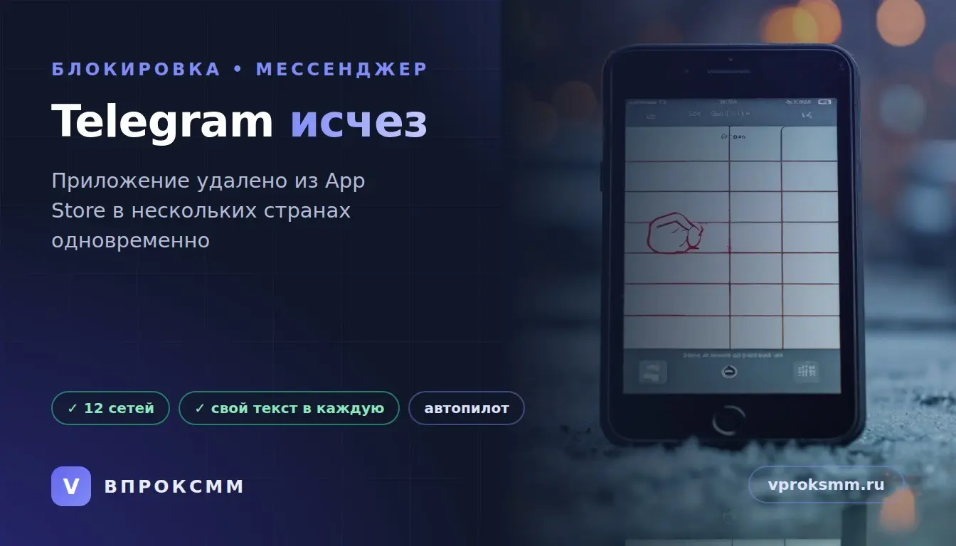 Telegram пропал из App Store: что делать бизнесу | Сетка — социальная сеть от hh.ru