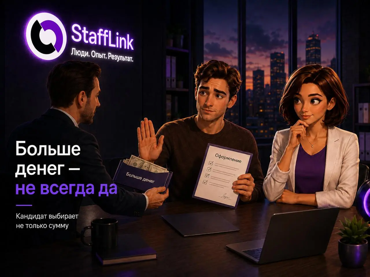 Можно предложить больше денег и всё равно проиграть. 🪦 | Сетка — социальная сеть от hh.ru