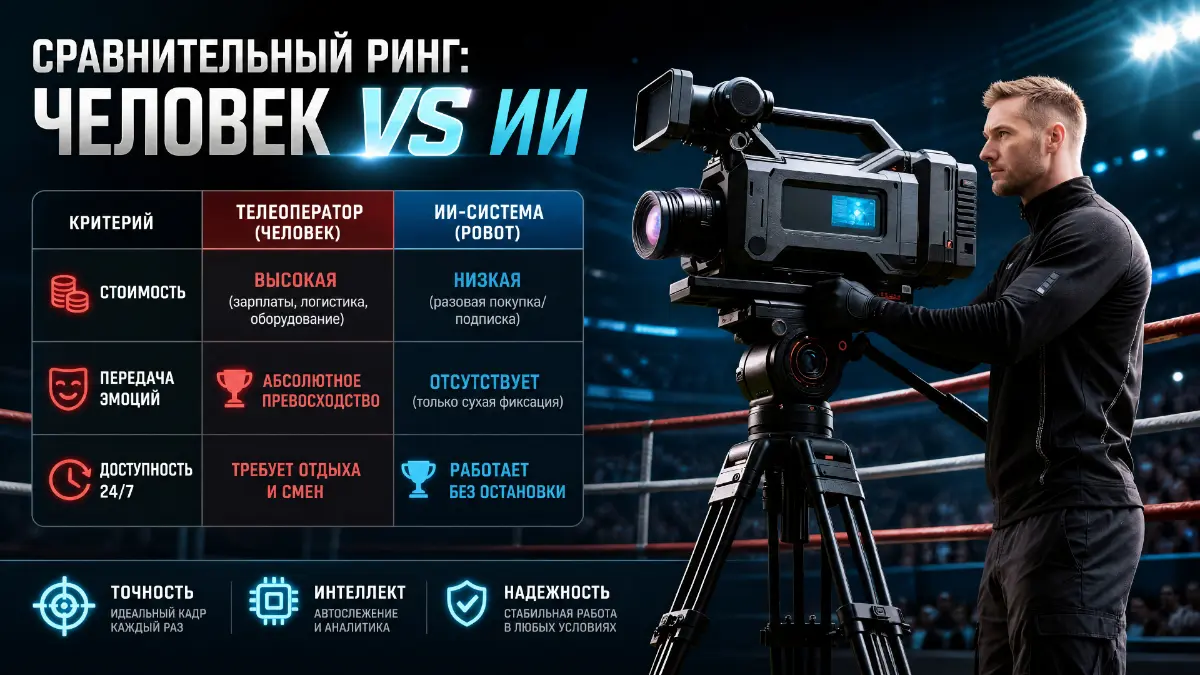 Видеооператор vs ИИ: Битва за кадр | Сетка — социальная сеть от hh.ru