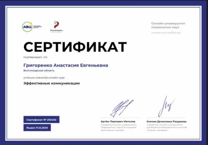 Network member avatar