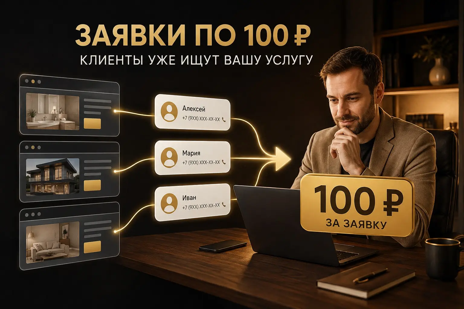 Платите за лиды, а не за клики | Сетка — социальная сеть от hh.ru