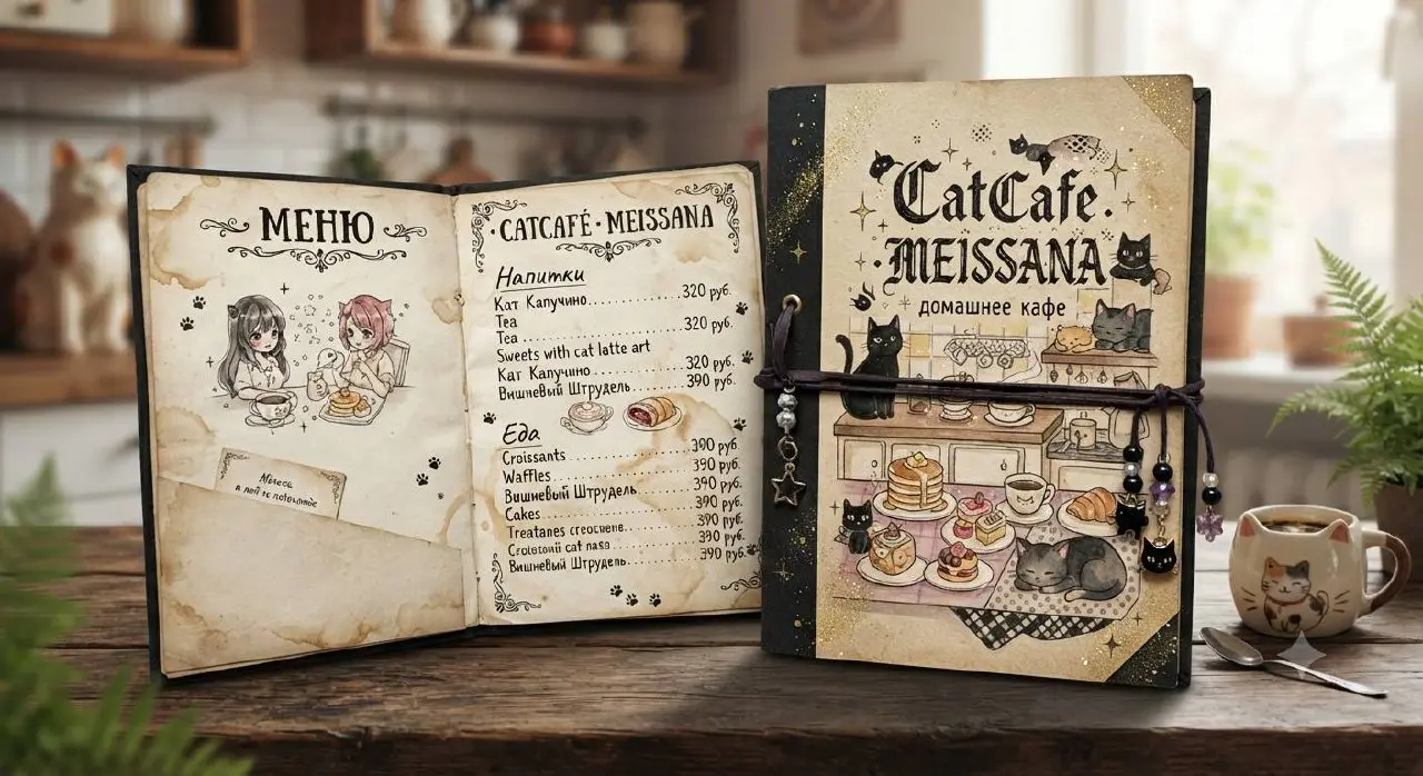 Немного вдохновения по CatCafe 🖤🐾
Вариации для меню, вывесок, книги отзывов и мини пространства ✨
#catcafe | Сетка — социальная сеть от hh.ru